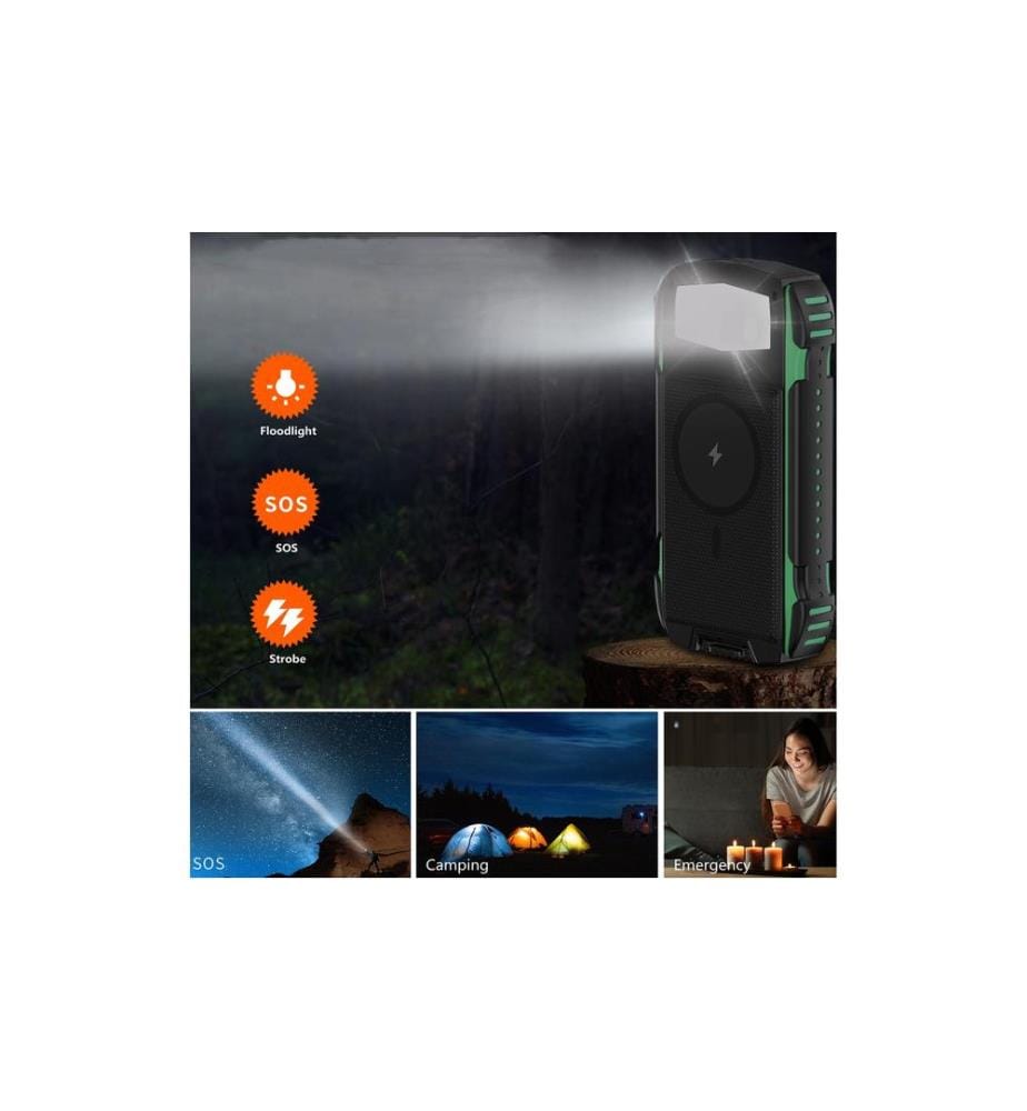 4SMARTS - Solar-Powerbank Rugged TitanPack UltiMag 20000 mAh