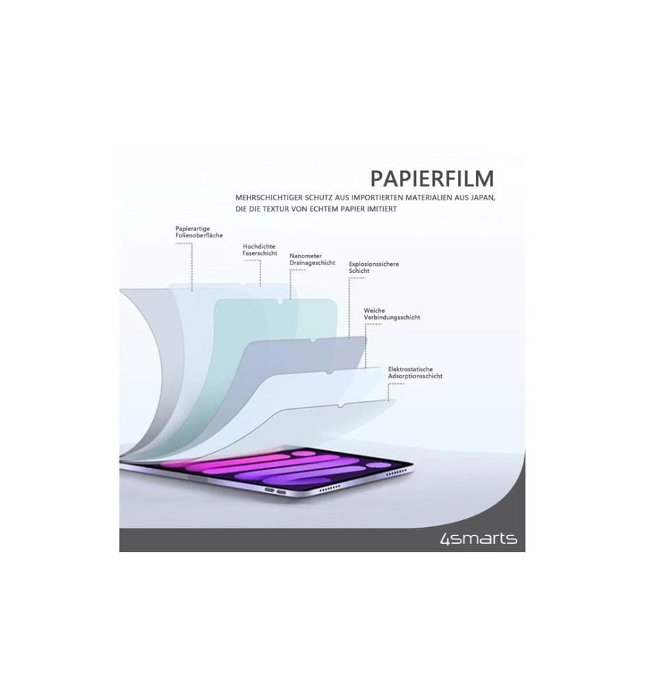 4SMARTS - Films protecteurs pour tablettes Paperwrite für Apple iPad 10.2