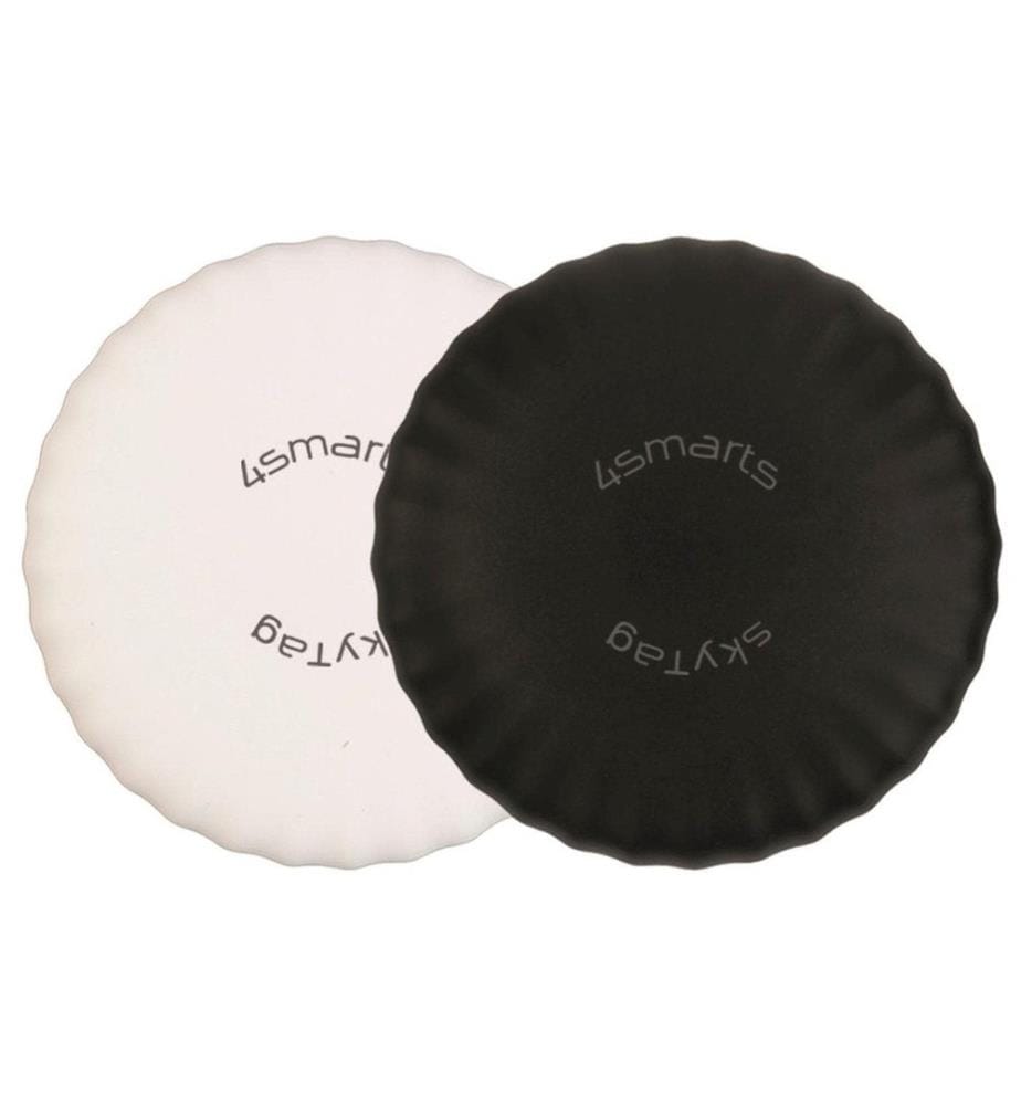4SMARTS - Localisateur de clé SkyTag Slim Set de 2 pièces noir, blanc