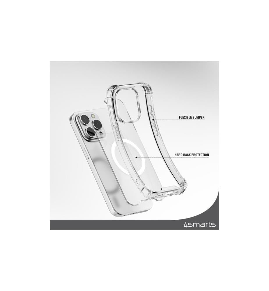 4SMARTS - Coque arrière Hybrid Case Ibiza UltiMag iPhone 15 Pro Max