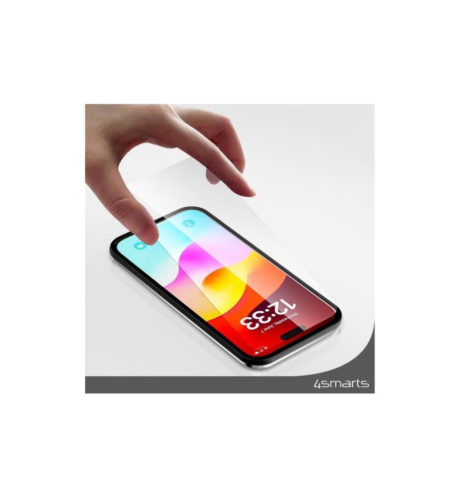 4SMARTS - Protection d'écran Second Glass Clear iPhone 15