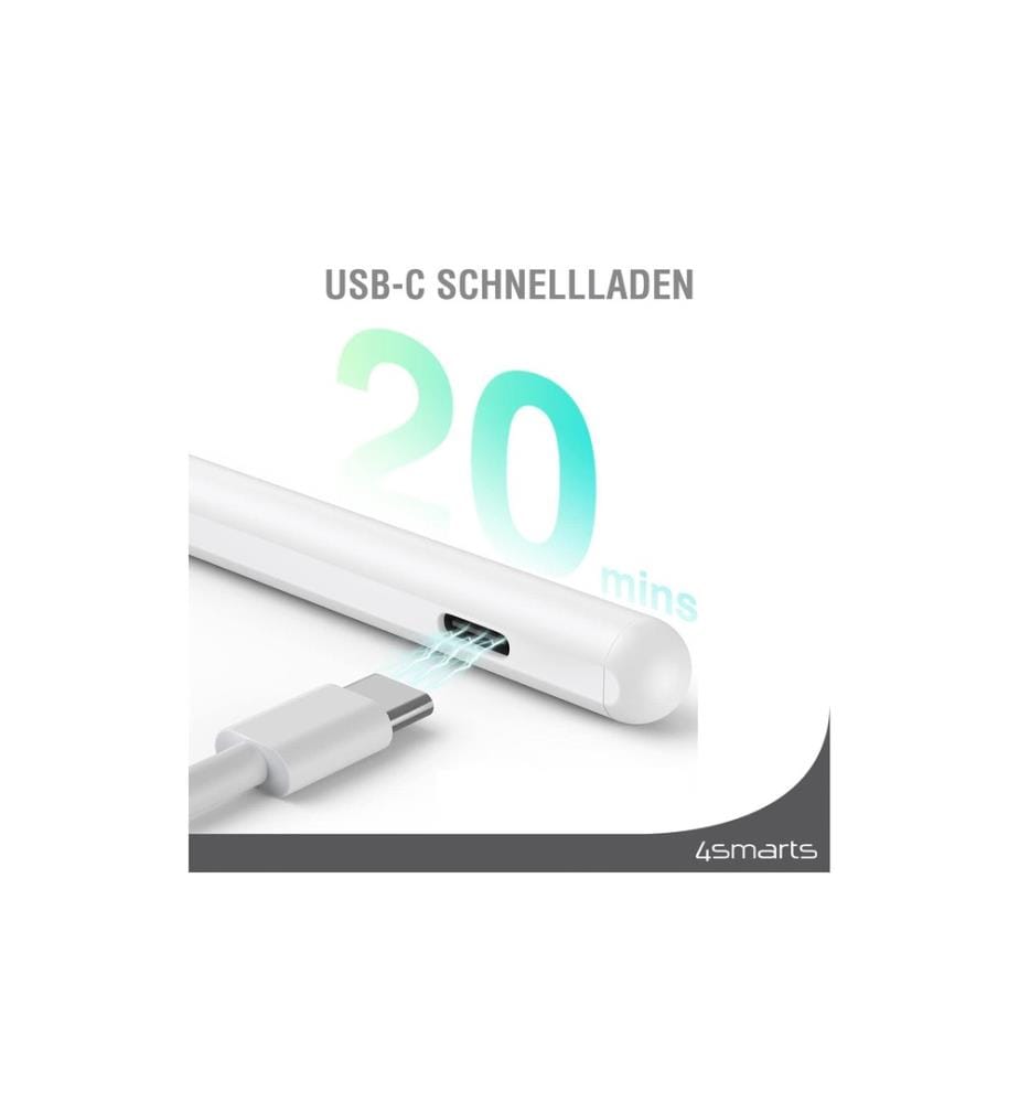 4SMARTS - Eingabestift Pencil Pro 3 Weiss