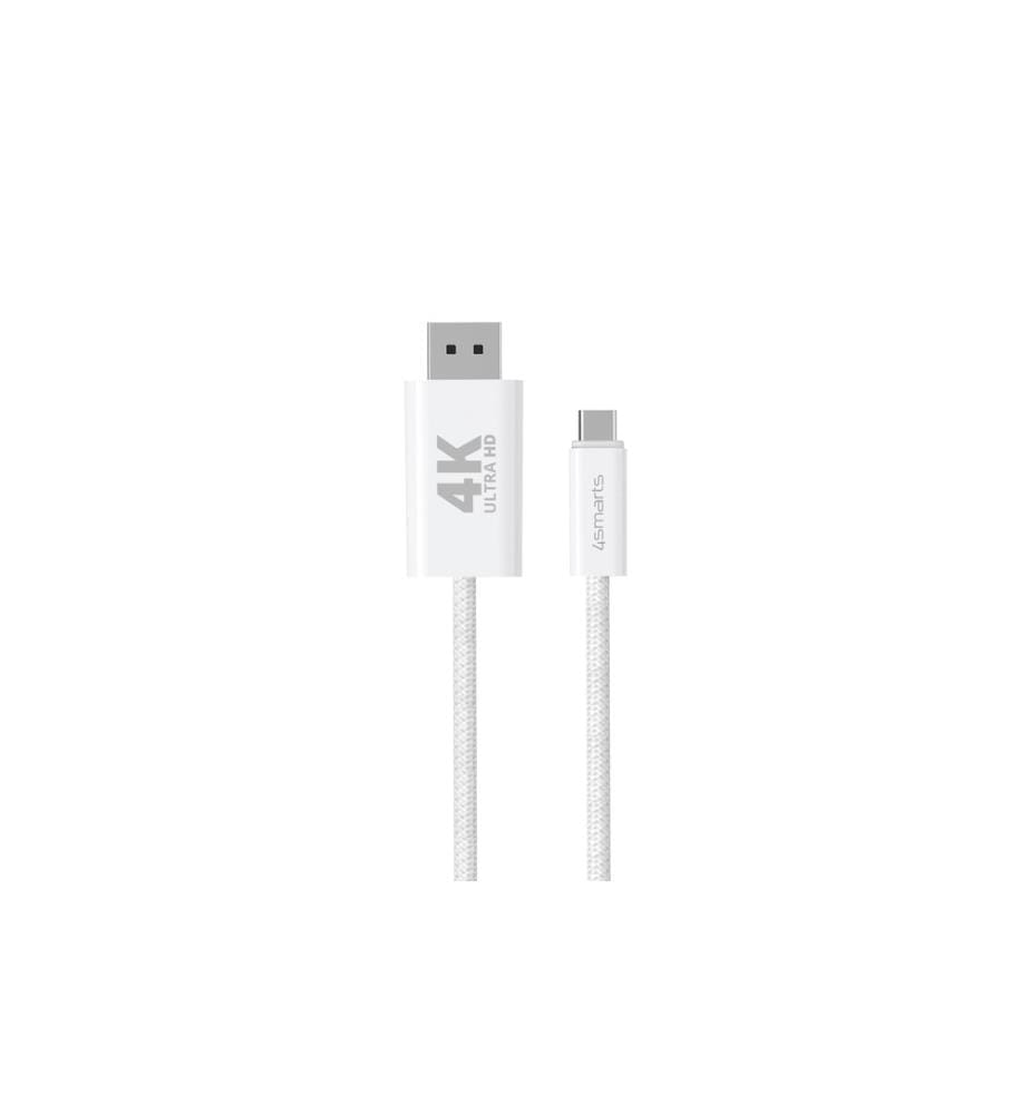 4SMARTS - Câble 4K 60Hz USB type C - DisplayPort, 2 m