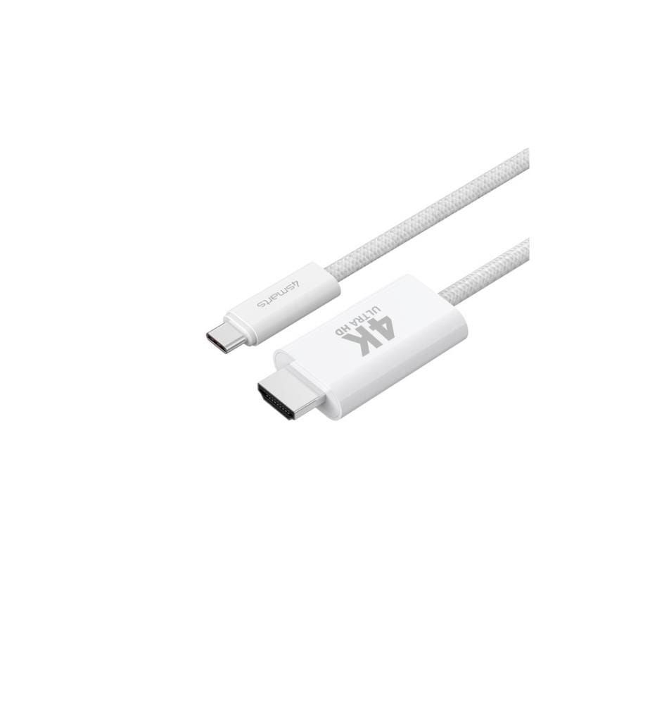 4SMARTS - Câble 4K 60Hz USB type C - HDMI, 2 m