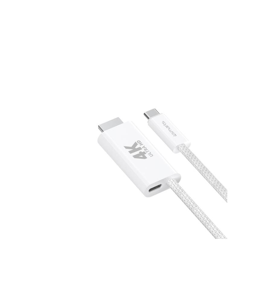 4SMARTS - Câble 4K 60Hz, PD 100W USB type C - HDMI, 2 m