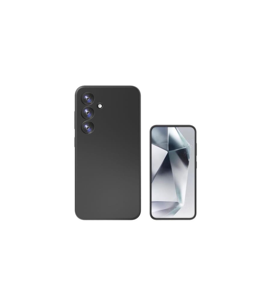 4SMARTS - Silikon Case Cupertino pour Galaxy S24+ Compatible Qi2
