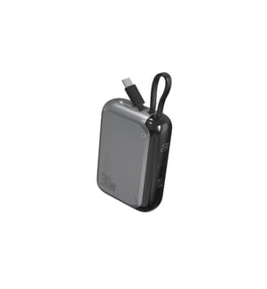 4SMARTS - Powerbank Pocket 10000 mAh, Spacegrau