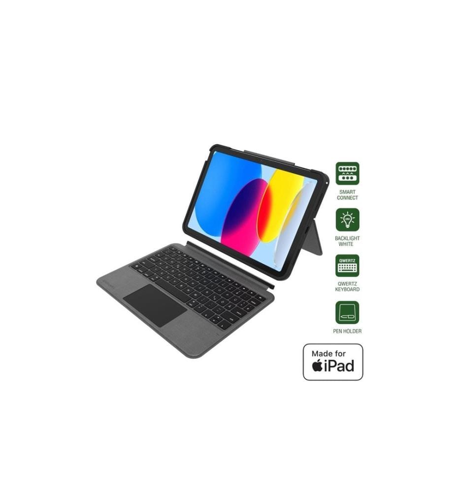 4SMARTS - Couvre-clavier pour tablette Solid Pro pour iPad 10th Gen. CH