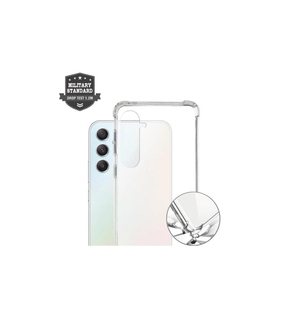 4SMARTS - Coque arrière Hybrid Case Ibiza Galaxy A55 5G Transparent