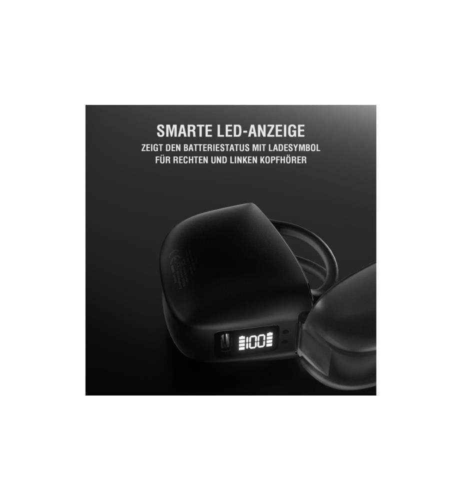 4SMARTS - Wireless In-Ear-Kopfhörer OWS SkyBuds Sport Schwarz