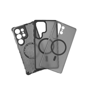 4SMARTS - Qi2 Upgrade 3er Cover Set pour Samsung Galaxy S25 Ultra