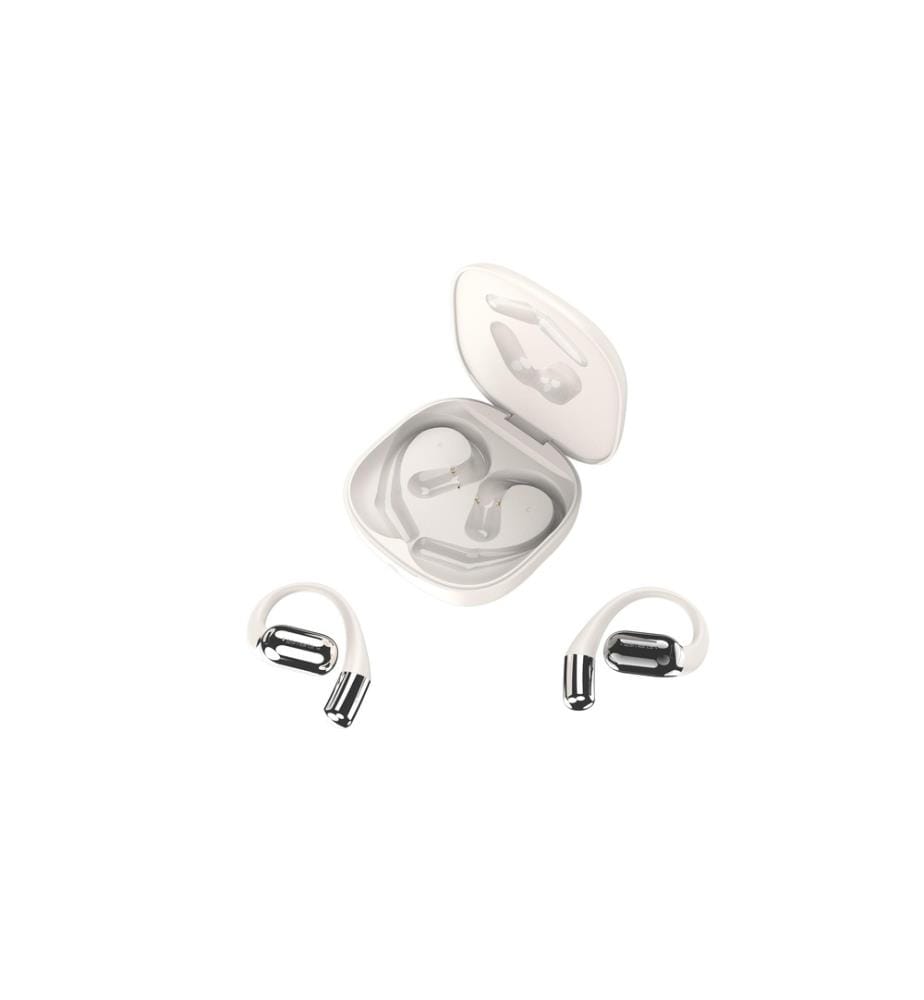 4SMARTS - Écouteurs Bluetooth à oreillettes ouvertes SkyBuds AI Screen