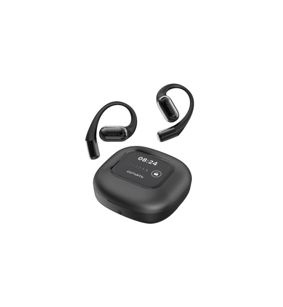 4SMARTS - Écouteurs Bluetooth intra-auriculaires SkyBuds AI Screen, noir