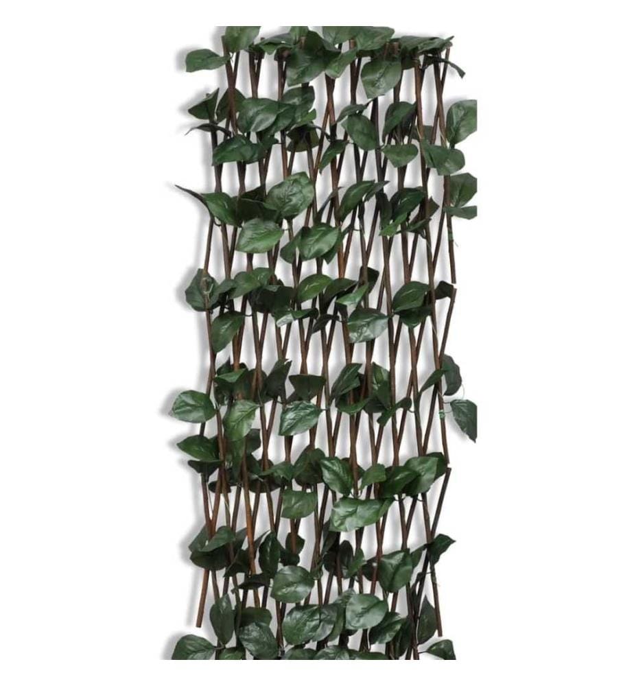 Weidengitter 5 Stk. mit künstlichen Blättern 180×90 cm