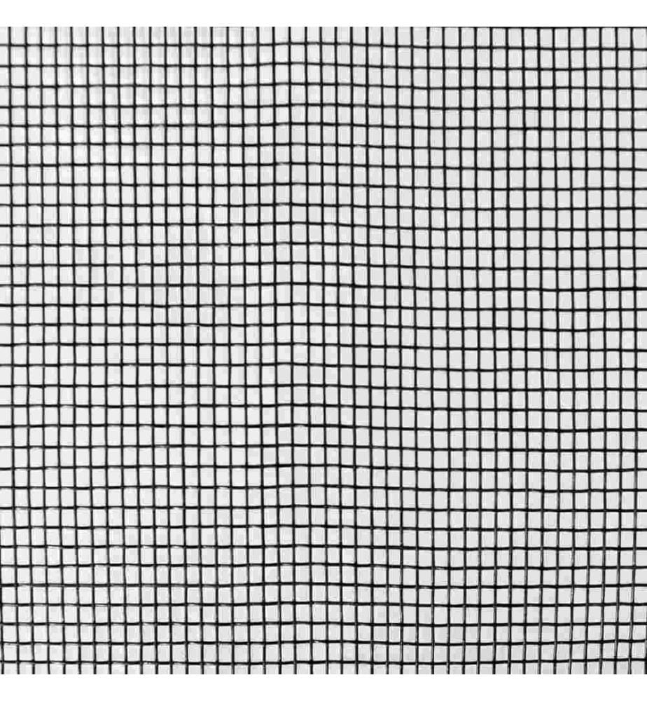 Fliegengitter Fiberglas 100x1000 cm Schwarz