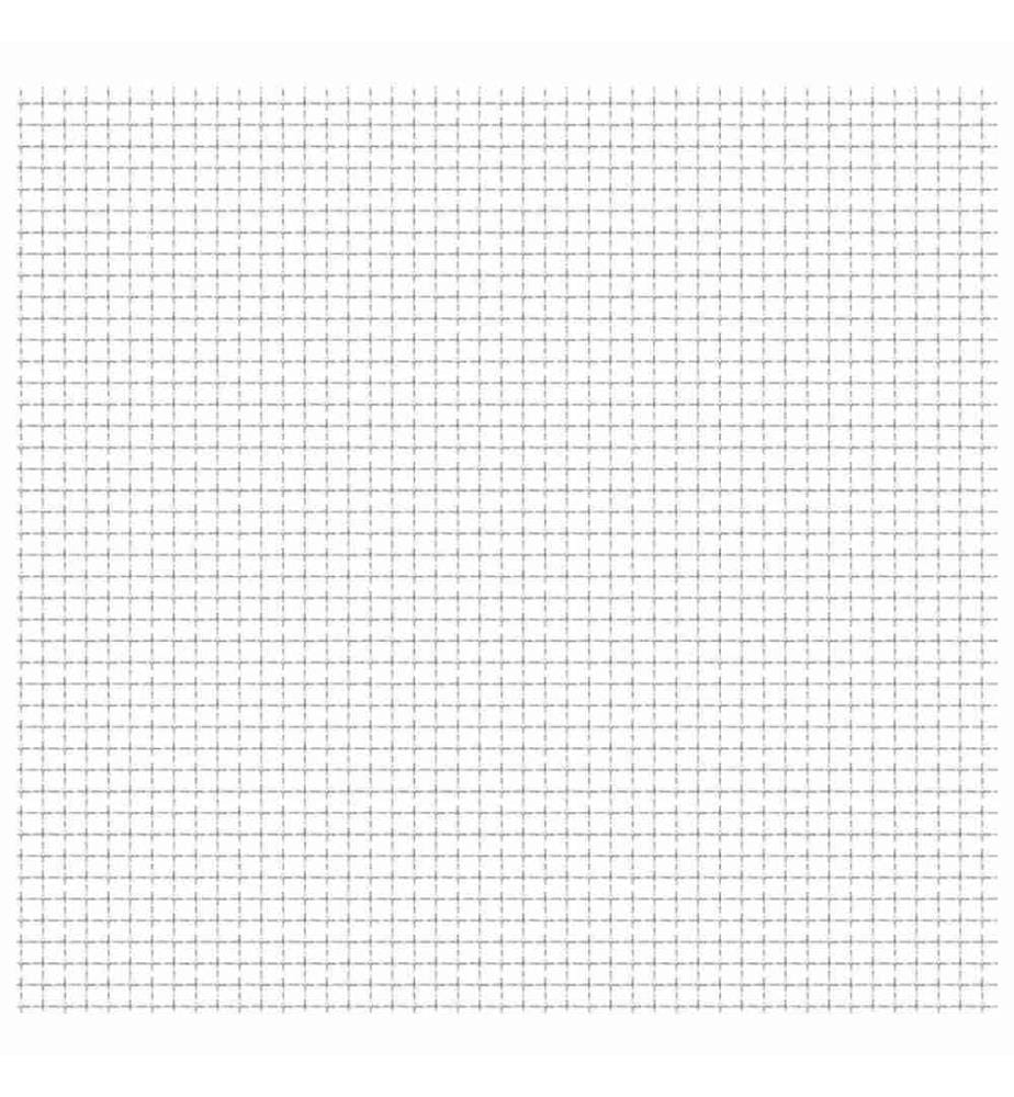 Wellengitter Edelstahl 100x85 cm 31x31x3 mm