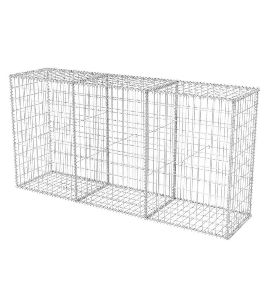Gabionenkorb Stahl 200×50×100 cm