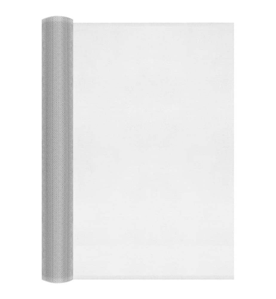 Fliegengitter Aluminium 60x1000 cm Silbern