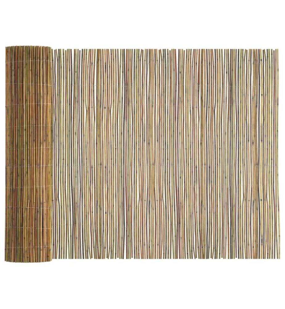 Clôture en bambou Naturel 500 x 150 cm Bambou