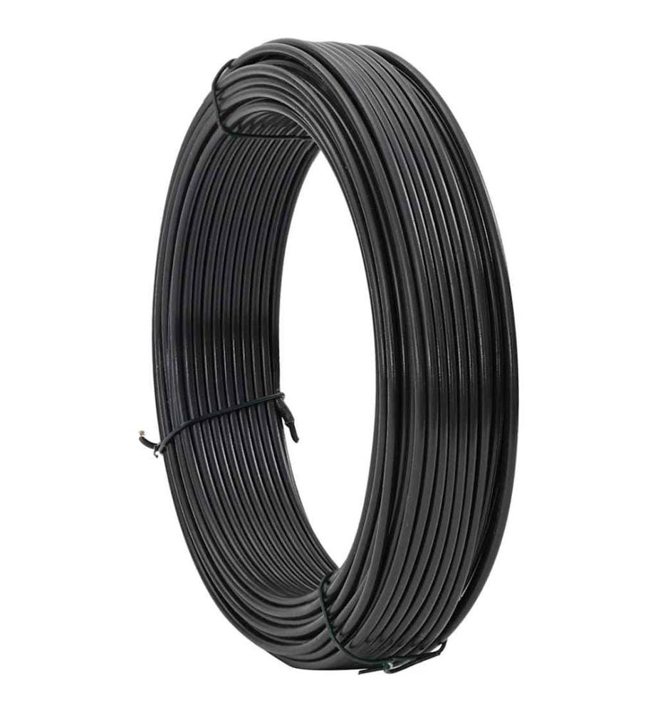 Zaunbindedraht Anthrazit 33 m PVC