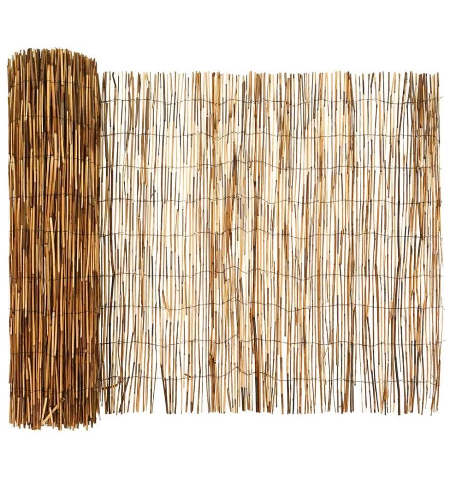 Gartenzaun Kohlenstoff 500 x 90 cm Schilf