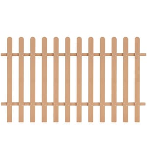 Lattenzaun WPC 200x120 cm