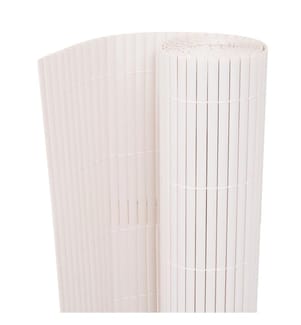 Gartenzaun Weiss 150 x 300 cm PVC