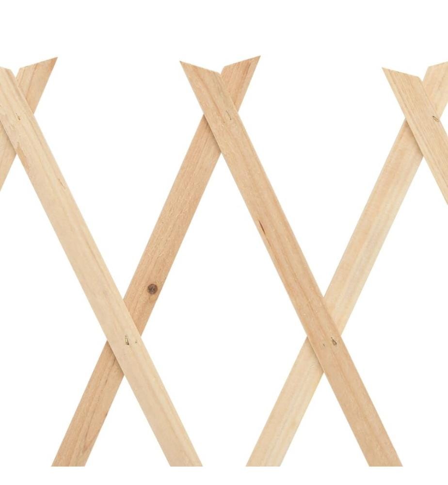 Scherenzaun 5 Stk. Tannenholz 180x30 cm