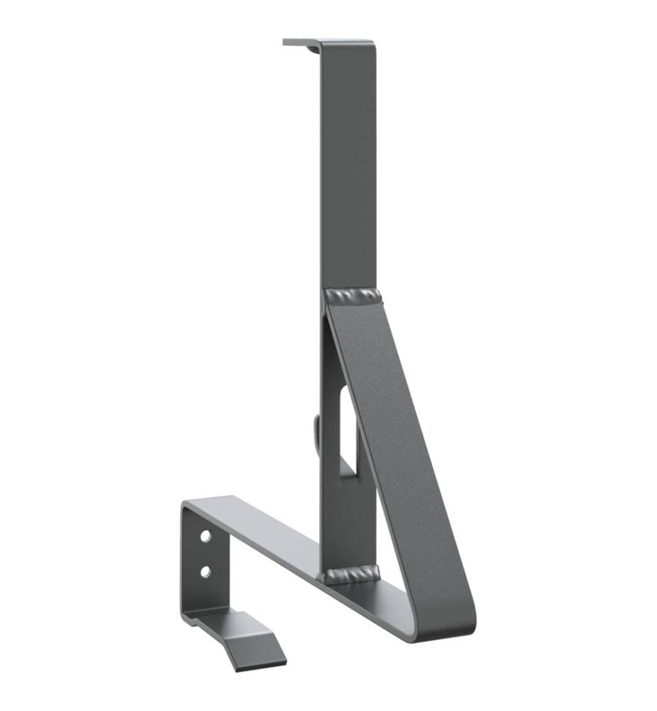 vidaXL Support de Garde Neige 2 pcs Anthracite 29,5 x 3 x 34,5 cm