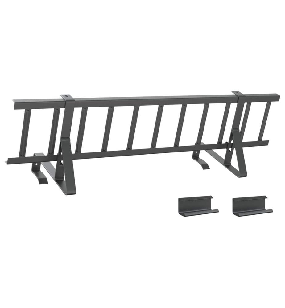 vidaXL Protection de neige pour toit Anthracite 800 x 29,5 x 34,5 cm