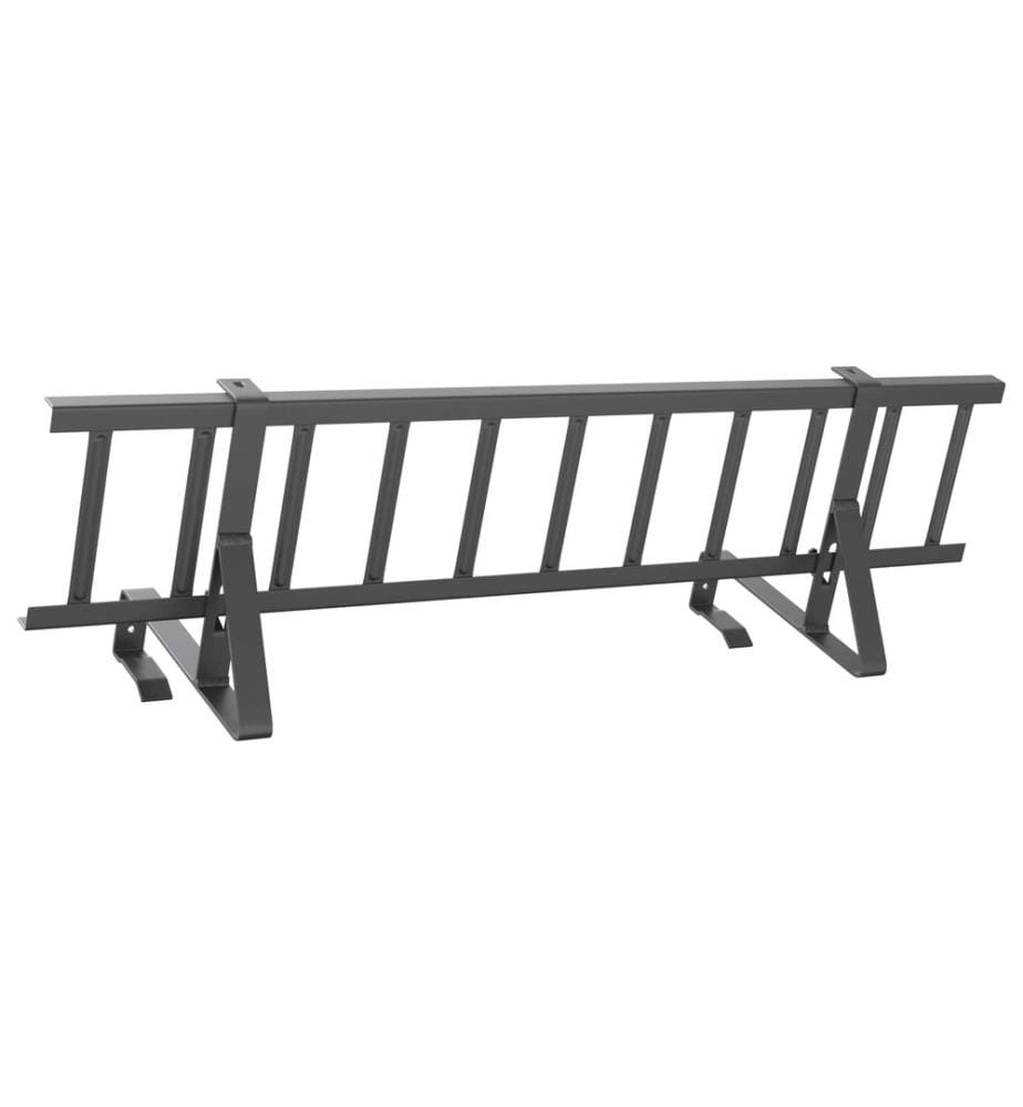 vidaXL Protection de neige pour toit Anthracite 800 x 29,5 x 34,5 cm