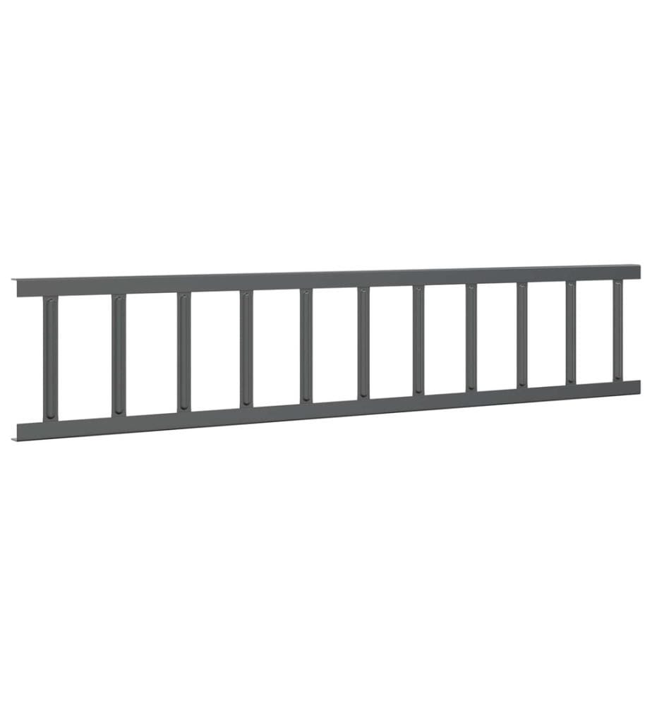 vidaXL Protection de neige pour toit Anthracite 300 x 2,5 x 20 cm
