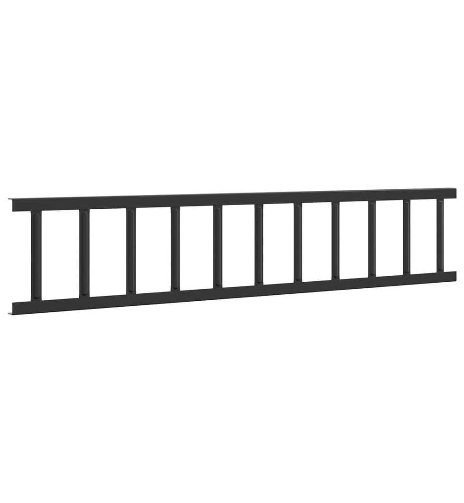 vidaXL Protection de neige pour toit 1200 x 2,5 x 20 cm Acier