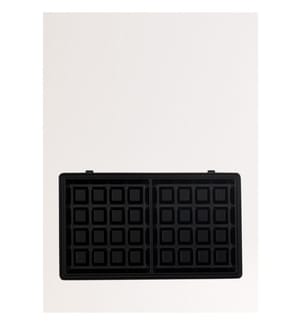 Piastra per waffle - Nero