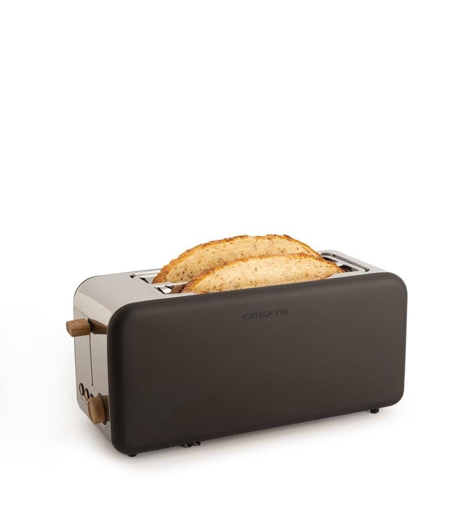 Toaster Retro XL - Schwarz