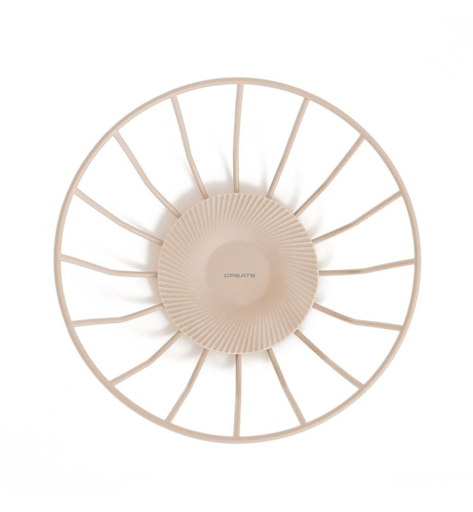 Set de 2 Paniers Métalliques - Crème
