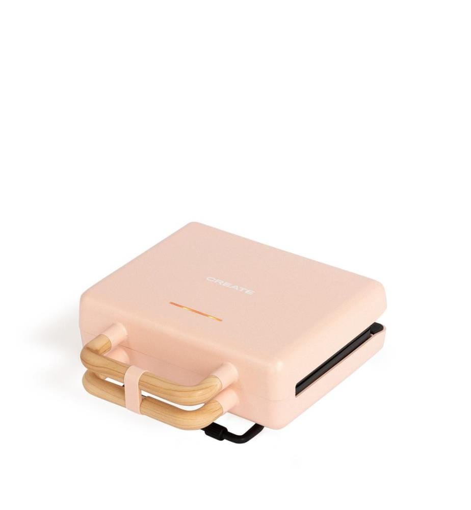 Macchina per panini e cialde 3 in 1 - Rosa pastello
