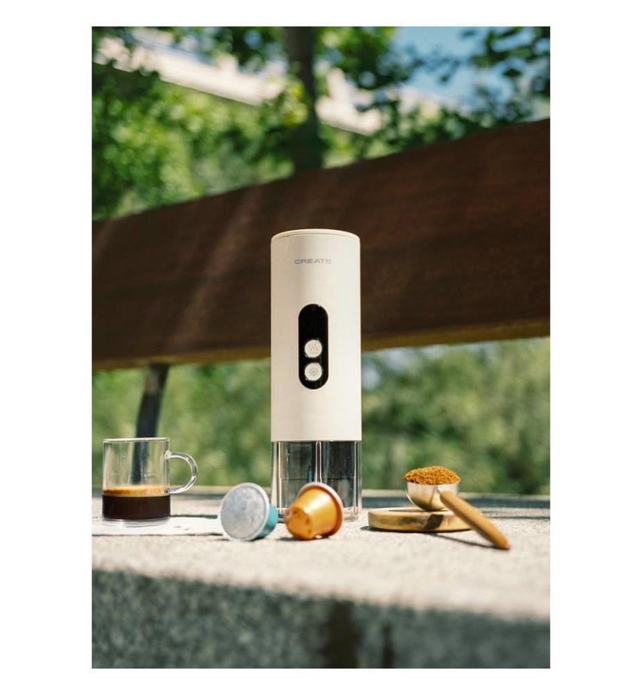 Portable Espresso Machine - Cream