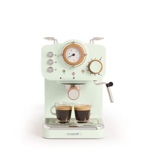 Thera Retro Kaffeemaschine - Pastellgrün