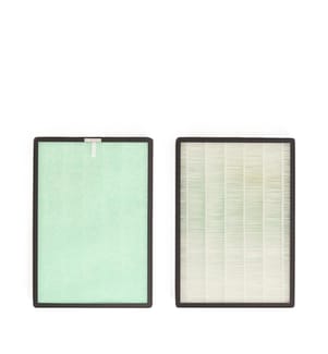 HEPA-Filter - Schwarz und Grün