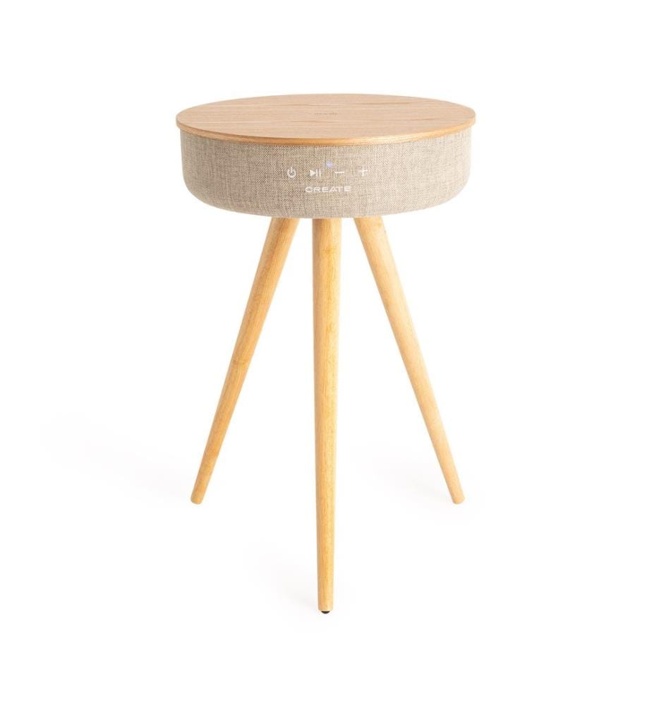 Table Enceinte Bluetooth - Naturel
