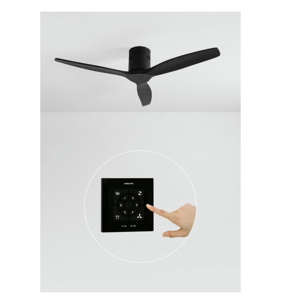 Deckenventilator - Schwarz