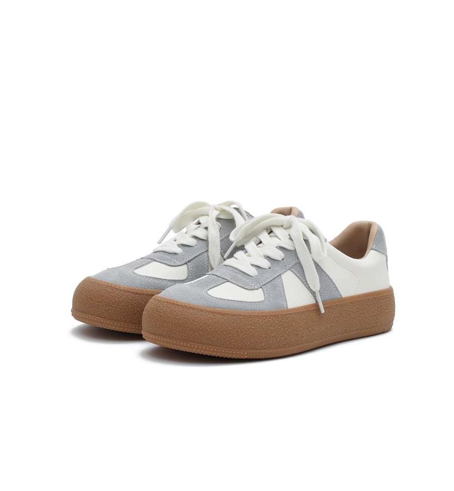 Baskets à plateforme Casually Cool - Gris