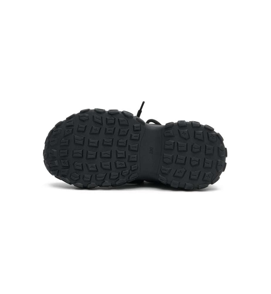 Chunky Atmungsaktive Laufschuhe - Wavy All-Terrain-Trainer - Schwarz