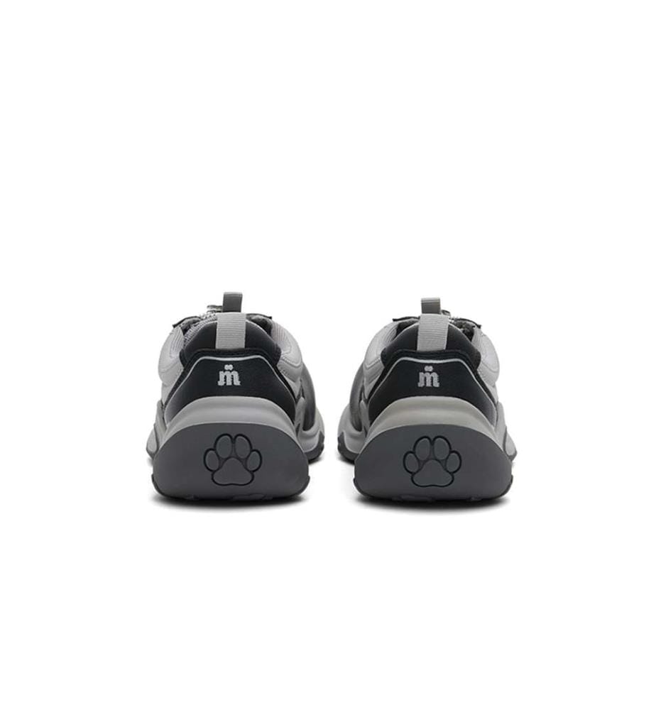 Kawaii Chunky Dad Sneakers - Pfote drucken Plattform Schuhe - Schwarz