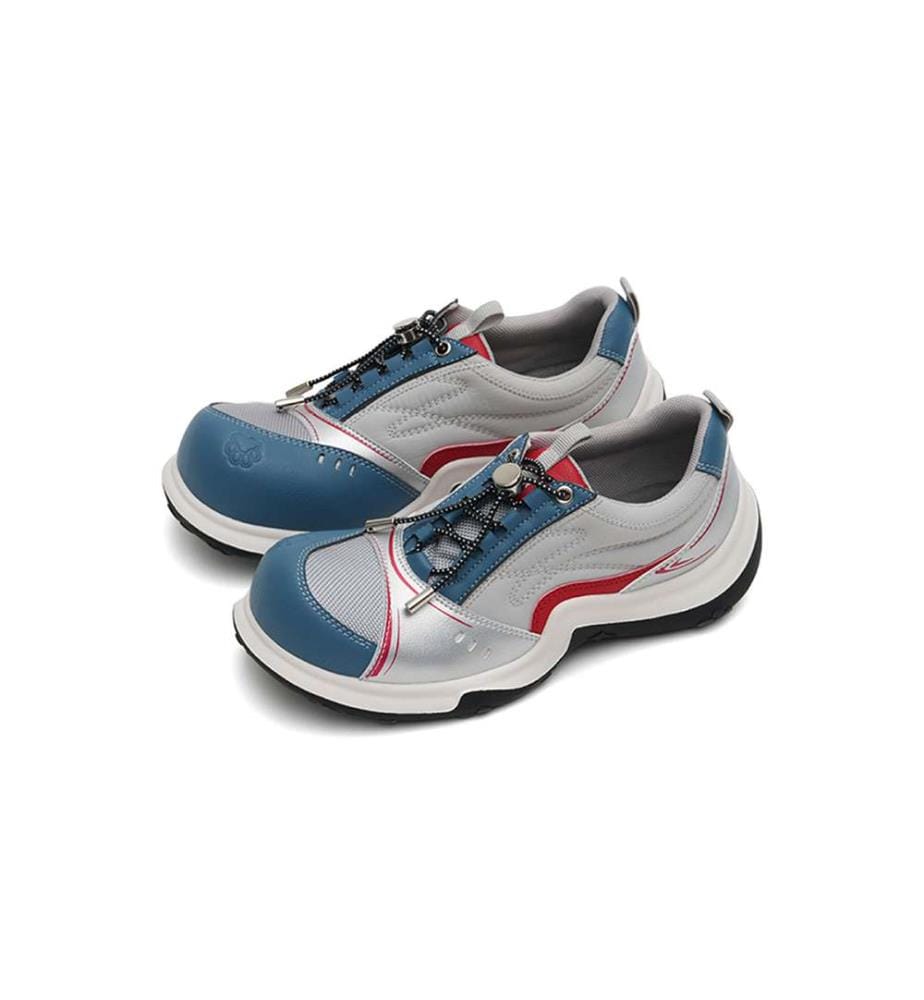 Kawaii Chunky Dad Sneakers - Pfote drucken Plattform Schuhe - blau