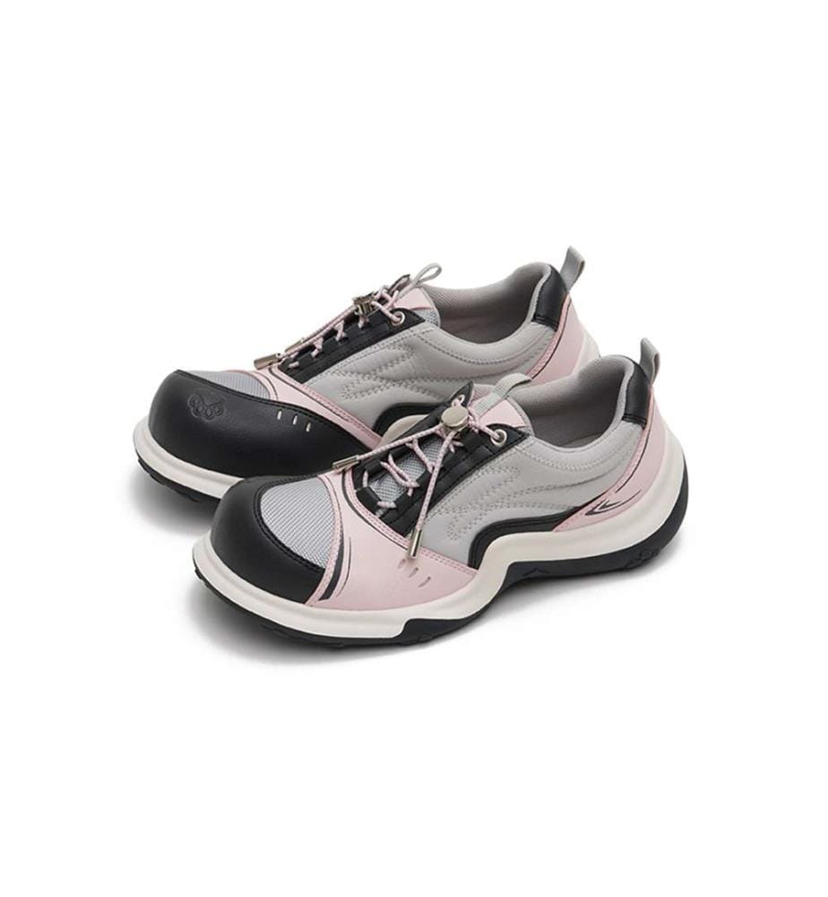Kawaii Chunky Dad Sneakers - Pfote drucken Plattform Schuhe - Rosa