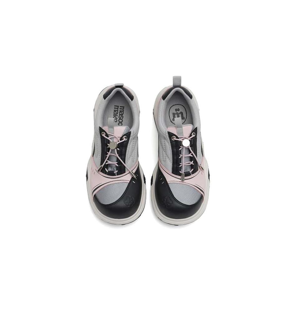 Kawaii Chunky Dad Sneakers - Pfote drucken Plattform Schuhe - Rosa