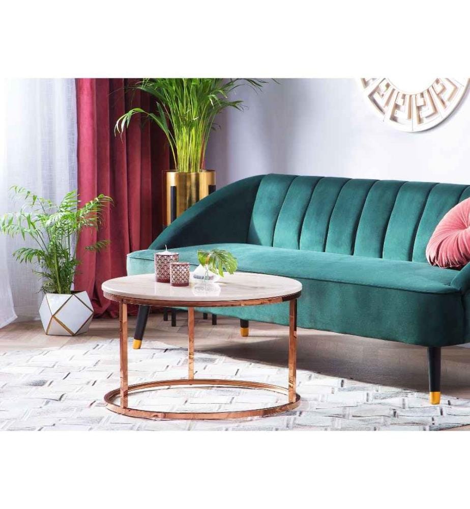 Couchtisch CORAL Roségold