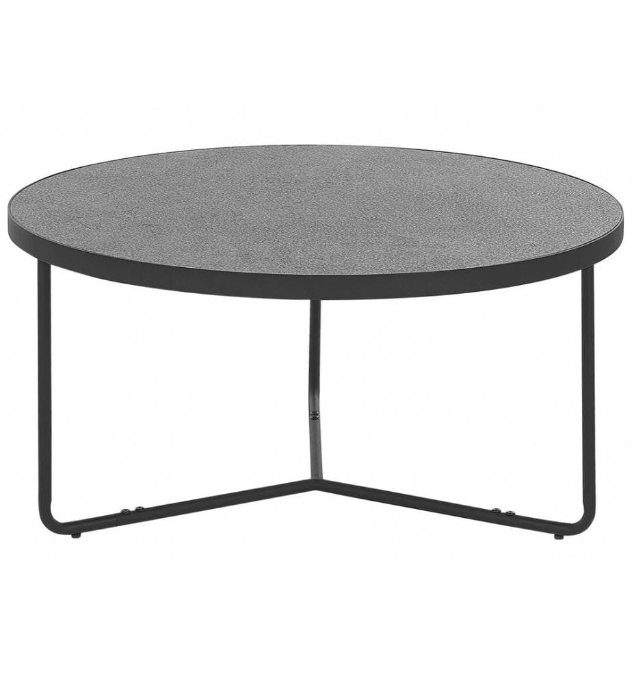 Table basse MELODY Effet béton gris